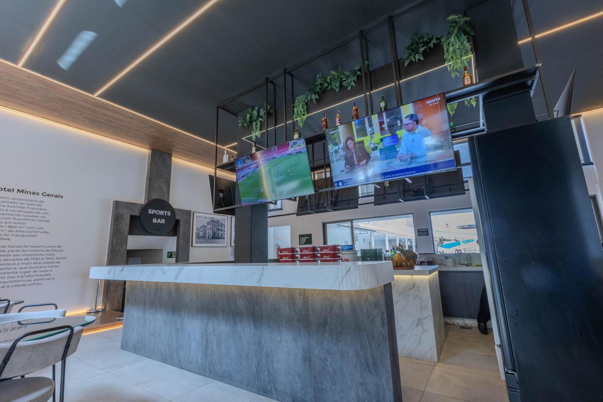 Hotel Minas Gerais Poços de Caldas Dış mekan fotoğraf